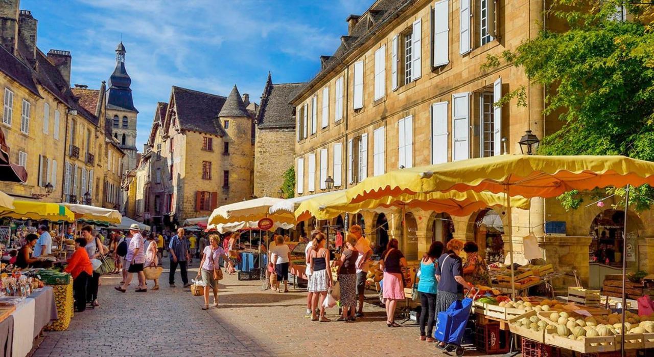 Amity. Exclusive Poolside Garden Apartment Sarlat Extérieur photo